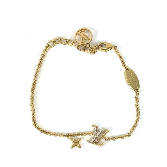 LOUIS VUITTON Gold Bracelet - Picture 1 of 14